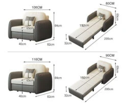 Caio Single Sofa Bed, Leathaire(Caio Single Sofa Bed Leathaire) -Weilai Concept 01 0606eaea b2dc 4583 8b31 a08b9dcc66df