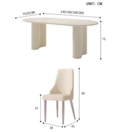 Peru Oval Dining Table, White(Peru Oval Dining Table White) -Weilai Concept 01 10508f9e bf03 422e 8476 4d379df6673b