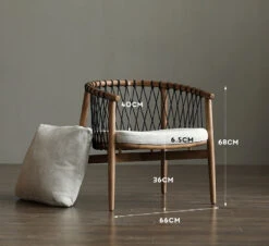 Hans Style AN81 Armchair, Walnut(Hans Wegner Style An81 Armchair Dark Oak) -Weilai Concept 01 38235f6a 2e18 423b bb8e 3451ff0d5b08