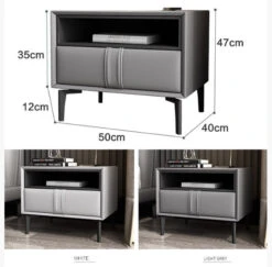 Mogensen Bedside Table, Grey(Mogensen Bedside Table Grey) -Weilai Concept 01 3b33e28e f256 4c72 a239 19e944fbd008
