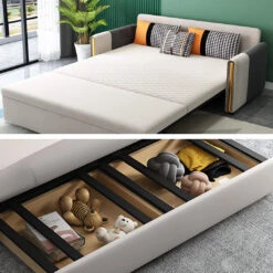 Imelde Two Seater Sofa Bed, Linen(Imelde Two Seater Sofa Bed) -Weilai Concept 01 408b42e8 d0f0 42be 81a7 6457f32b2965