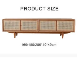 Pavia TV Stand, Rattan & Oak(Pavia Tv Stand Rattan Oak) -Weilai Concept 01 459f5e42 47c2 4ab6 80a8 5578f996ac75
