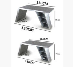 Timothy Oulton Aviator Aviation Desk, Office Desk, Aluminium(Timothy Oulton Aviator Aviation Desk) -Weilai Concept 01 4b70a174 7b30 41b4 ba08 8c445c35dcbf