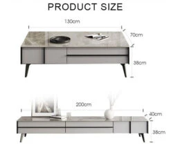 Ohyama Living Room Table Set, Coffee Table, TV Stand(Ohyama Living Room Table Set Coffee Table Tv Stand Side Table) -Weilai Concept 01 586b8f38 b8eb 4e02 8851 0ba51eb5ce45