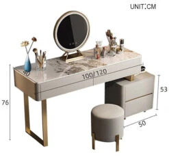 Serenique Dressing Table With LED Mirror(Serenique Dressing Table With Led Mirror) -Weilai Concept 01 5e563db7 e1c4 4b32 896d 220dcf180df7