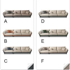 Ozzie Two Seater, Three Seater, Four Seater Sofa, Leathaire(Ozzie Two Three Seater Sofa Leathaire) -Weilai Concept 01 89b3ad65 6e87 4b70 b3e0 ddc5a45cf6a0