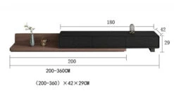 Pina Extendable TV Stand, Plywood(Pina Extendable Tv Stand Plywood) -Weilai Concept 01 a1eada53 efbf 4c08 98d9 9b463f936dbd