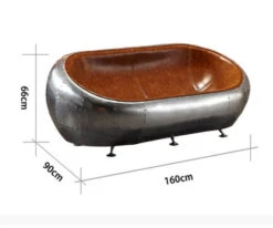Aviator Airplane Tub Two Seater Sofa, Aluminum Loveseat(Aviator Airplane Tub Sofa Aluminum Loveseat) -Weilai Concept 01 a65de83e 141a 4e9a b81b 11ff7723a633