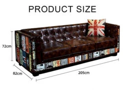 FK29 Aviator Three Seater Sofa, Real Leather(Fk29 Aviator Three Seater Sofa Real Leather) -Weilai Concept 01 aa6f6736 78f8 4a07 9fb0 e12a8aee0965