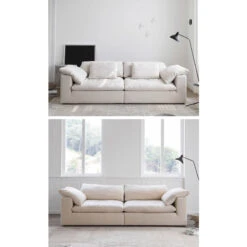 Ransom Two Seater Sofa, Linen(Ransom Two Seater Sofa Linen) -Weilai Concept 01 c67cdbd4 200e 465f 828e 1d3ee4321a7e