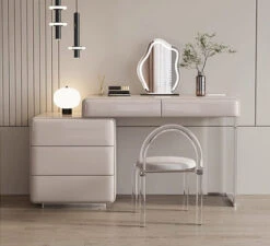 Donnelly Dressing Table With LED Mirror, Cream(Donnelly Dressing Table With Led Mirror) -Weilai Concept 01 c948e671 e542 43ad a397 659c21c021c3