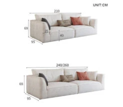 R77 Dexter Three Seater Sofa, Modular Sofa, Leathaire(R77 Dexter Three Seater Sofa) -Weilai Concept 01 cc122044 9d9e 483e 9916 2ee7a3ca597b