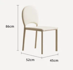 Yedda Dining Chair, Cream(Yedda Dining Chair) -Weilai Concept 01 f815ef5c 8c7b 44c6 a315 7147808597fc