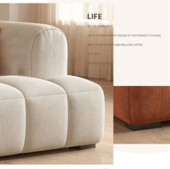 Arabella Module Sofa, Two Seater Sofa, Three Seater Sofa, Four Seater, Corduroy Fabric(Arabella Sofa Corduroy Fabric) -Weilai Concept 02 06ae977a acfc 4b0b bee1 cdbc0178796f