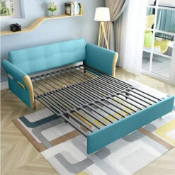 SB152 Two Seater Sofa Bed, Blue(Sb152 Two Seater Sofa Bed) -Weilai Concept 02 0cd5f294 17c1 4b2b 9157 3621ead95125