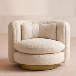 Nova Swivel Armchair, Boucle(Nova Swivel Armchair Boucle)