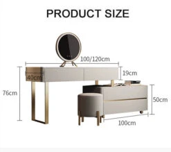 Davidson Dressing Table With LED Mirror, Extendable, Corner Dressing Table(Davidson Dressing Table With Led Mirror) -Weilai Concept 02 4829578b 1eb7 43c2 9b16 891c759d5f21