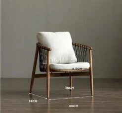 Hans Style AN81 Armchair, Walnut(Hans Wegner Style An81 Armchair Dark Oak) -Weilai Concept 02 a750020d 68b3 4ea4 b567 cfd2d8275eb7