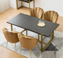 Dwight Dining Chair, Gold Frame(Dwight Dining Chair Gold Frame) -Weilai Concept 02 c4f3c27c 7953 4898 b816 59d17b2dddc2