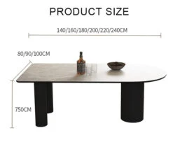 La Plainville Dining Table, White(La Plainville Dining Table) -Weilai Concept 03 005bd607 4952 4e4e 9441 7490b5bc8784