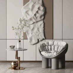 Roly Poly Fiberglass Armchair With Cushion, Black(Roly Poly Fiberglass Armchair With Cushion Black) -Weilai Concept 03 00aca4fc 39d2 4f63 9ca6 dda3a8e857c3