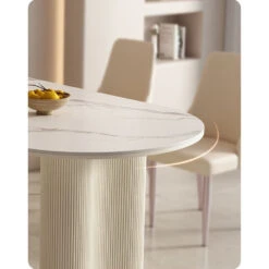 Peru Oval Dining Table, White(Peru Oval Dining Table White) -Weilai Concept 03 5cc2bc32 1687 476d 8a83 08599512276c