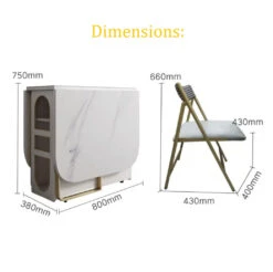 Weilai Concept Signature Folding Dining Table, White, Oval(Weilai Concept Folding Dining Table) -Weilai Concept 03 e28e9f76 a8bc 4d95 9ced ad42a76771dd 1