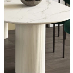 La Plainville Dining Table, White(La Plainville Dining Table) -Weilai Concept 04 e903e47f ebbc 45b2 a683 817c2afc9b94