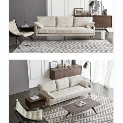 Luna Three Seaters Sofa, Three Seater Corner Sofa, Real Leather(Luna Three Seaters Sofa Italian Genuine Leather) -Weilai Concept 06 675aabb4 95bb 4228 80ad 244422f68abb