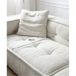 Undra Two Seater, Three Seater, Four Seater Sofa, Boucle(Undra Two Seater Sofa Cashmere) -Weilai Concept 08 010f4382 d37c 4bee a267 7a6d4d29c376