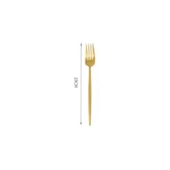 11 Piece Cutlery Set, Gold(Golden Dinner Set 1) -Weilai Concept 12 piece cutlery set gold weilai concept weilai concept 11