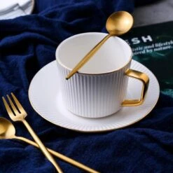 11 Piece Cutlery Set, Gold(Golden Dinner Set 1) -Weilai Concept 12 piece cutlery set gold weilai concept weilai concept 3