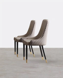 A Set Of 2 Costanza Matching Dining Chairs, Grey For Clearance(A Set Of 2 Costanza Matching Dining Chairs Grey For Clearance)