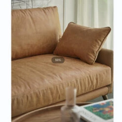 Luna Three Seaters Sofa, Three Seater Corner Sofa, Real Leather(Luna Three Seaters Sofa Italian Genuine Leather) -Weilai Concept 12 d915ed62 cc41 4b2c 9124 416f1d7b9af7