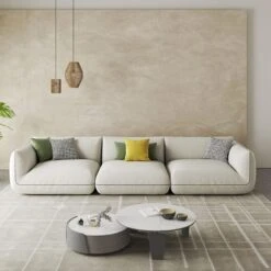 TOFU Agnes Three Seater Corner Sofa, Suede, Modular Sofa(Tofu Agnes Three Seater Corner Sofa Modular Sofa) -Weilai Concept 1 0003 05 baf43495 4ad1 46e9 9be6 fb676c1e9e54
