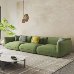 TOFU Agnes Three Seater Corner Sofa, Suede, Modular Sofa(Tofu Agnes Three Seater Corner Sofa Modular Sofa) -Weilai Concept 1 0005 03 5489bf8d c2ab 4f9b 99fb 409ac9037047