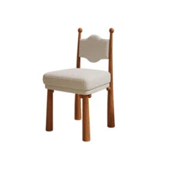 Tessa Dining Chair, Boucle(Tessa Dining Chair Boucle) -Weilai Concept 1 0015 1 0040 3 9