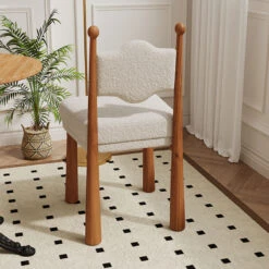 Tessa Dining Chair, Boucle(Tessa Dining Chair Boucle) -Weilai Concept 1 0015 1 0042 05