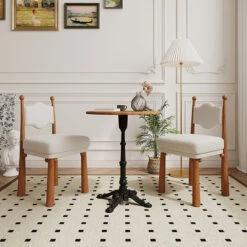 Tessa Dining Chair, Boucle(Tessa Dining Chair Boucle) -Weilai Concept 1 0015 1 0044 03