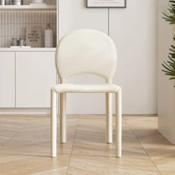 Yedda Dining Chair, Cream(Yedda Dining Chair) -Weilai Concept 1 0015 1 0078 03