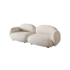 Caden Cloud Two Seater Sofa, White Boucle(Caden Cloud Two Seater Sofa Boucle) -Weilai Concept 1 0015 1 0090 2