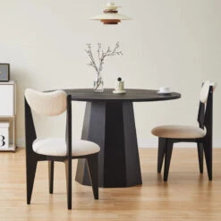 Molan Dining Chair, White Boucle(Molan Dining Chair White Boucle) -Weilai Concept 1 0015 1 0090 2 0106 1 0028 01