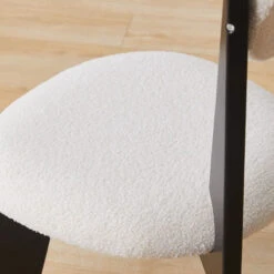 Molan Dining Chair, White Boucle(Molan Dining Chair White Boucle) -Weilai Concept 1 0015 1 0090 2 0106 1 0029 08