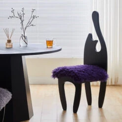 Tiffany Black Cat Dining Chair(Tiffany Black Cat Dining Chair) -Weilai Concept 1 0015 1 0090 2 0106 1 0037 03