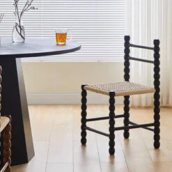 Mae Gourd Dining Chair, Rattan(Mae Gourd Dining Chair Rattan) -Weilai Concept 1 0015 1 0090 2 0106 1 0046 04