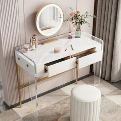 Deborah Dressing Table, Cream(Deborah Dressing Table White) -Weilai Concept 1 0021 05 bf641def df9b 478c b239 b88180ac3b81