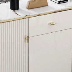 Drake Shoe Storage, White & Gold(Drake Shoe Storage) -Weilai Concept 1 0022 12