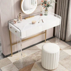 Deborah Dressing Table, Cream(Deborah Dressing Table White) -Weilai Concept 1 0023 03 4ac3045d 2753 4cf6 97e8 e54bf0f16eac