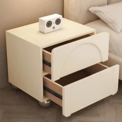 Niomi Bedside Table, Cream(Niomi Bedside Table) -Weilai Concept 1 0029 04