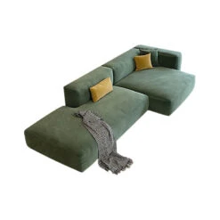 Valentina Three Seater Sofa, Four Seater, Corner Sofa, Velvet(Valentina Two Seater Sofa Velvet) -Weilai Concept 1 0036 05